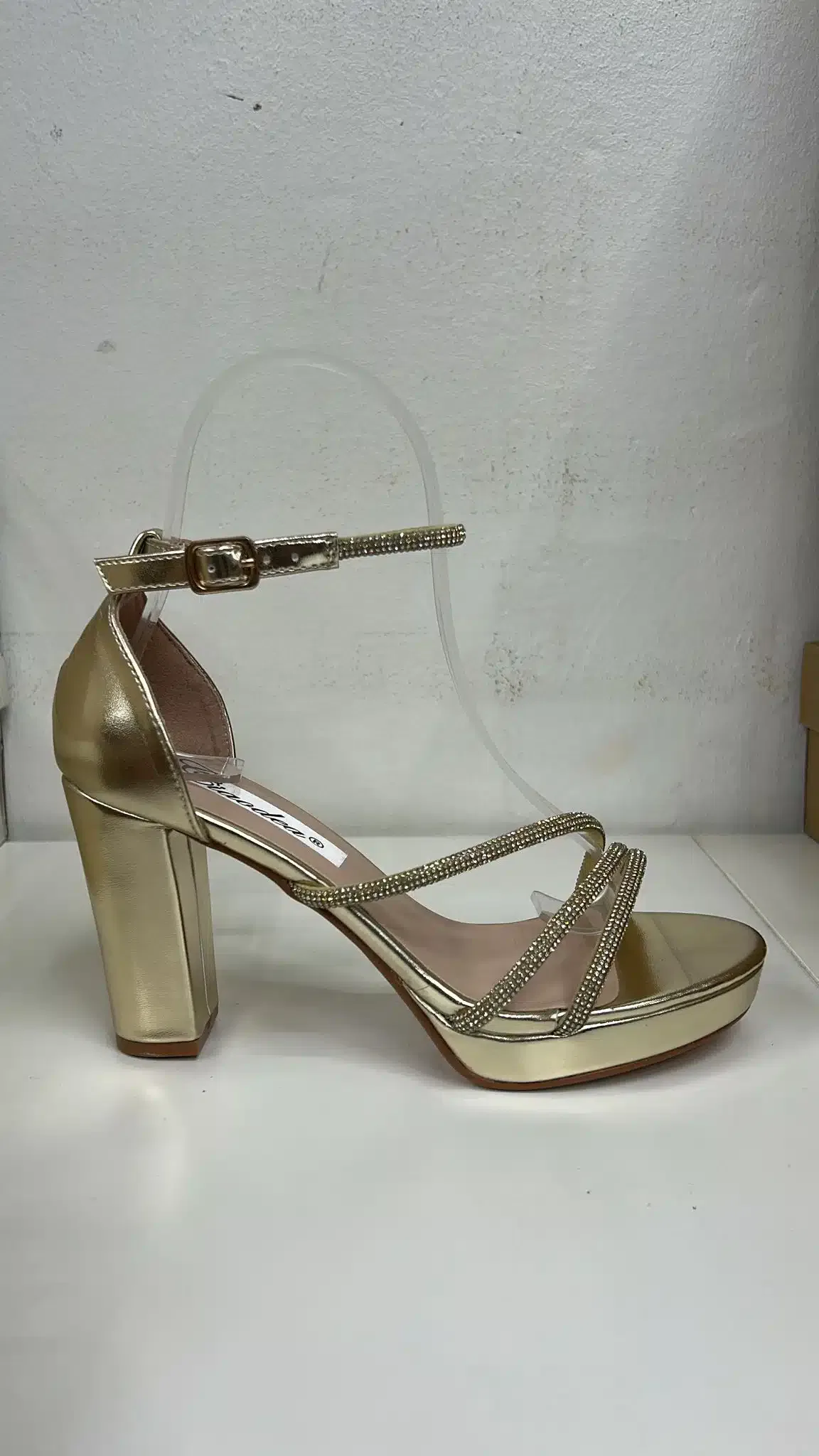 TACON DORADO BRILLO - Imagen 1