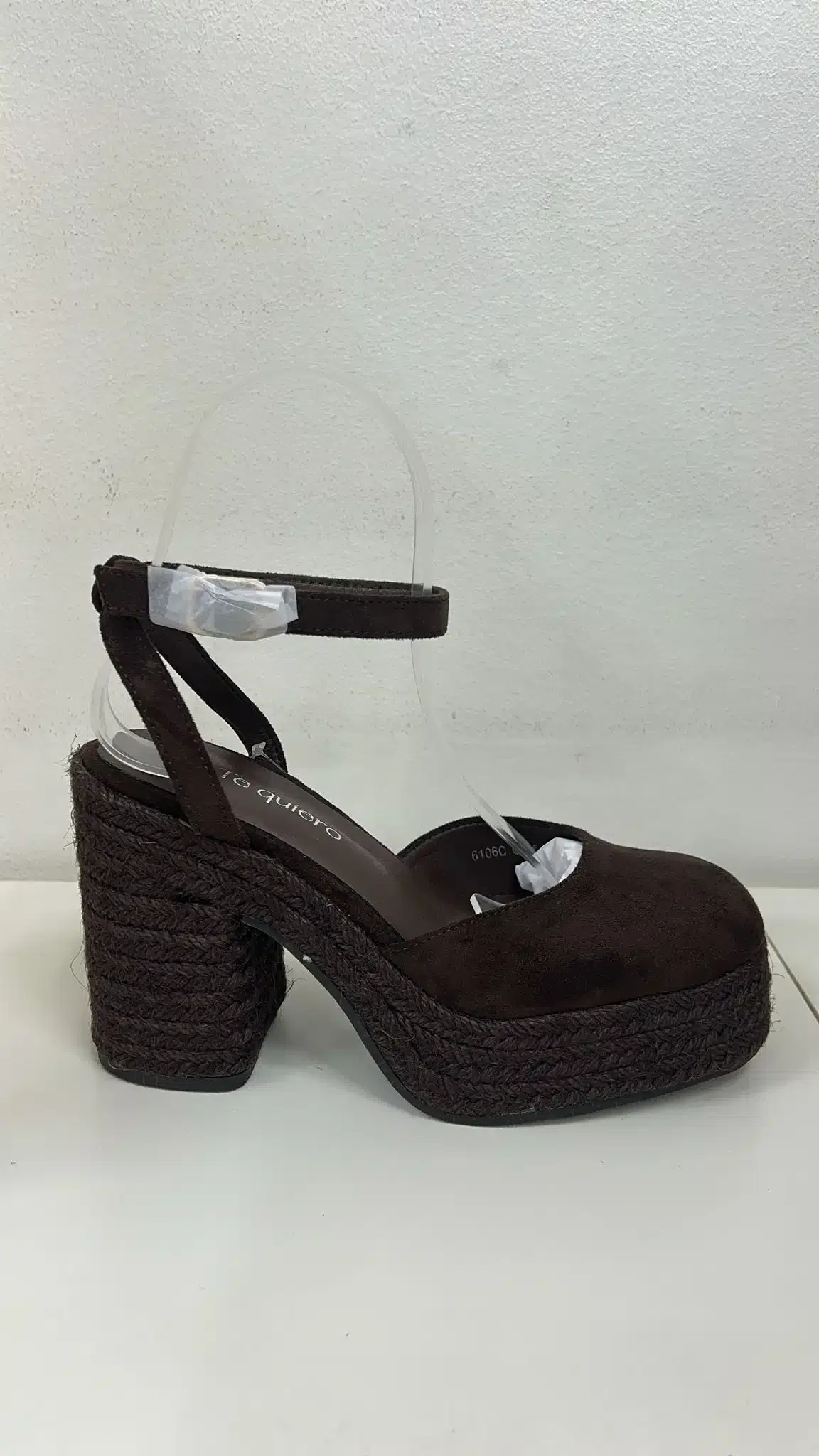SANDALIA PLATARFORMA MARRON - Imagen 1