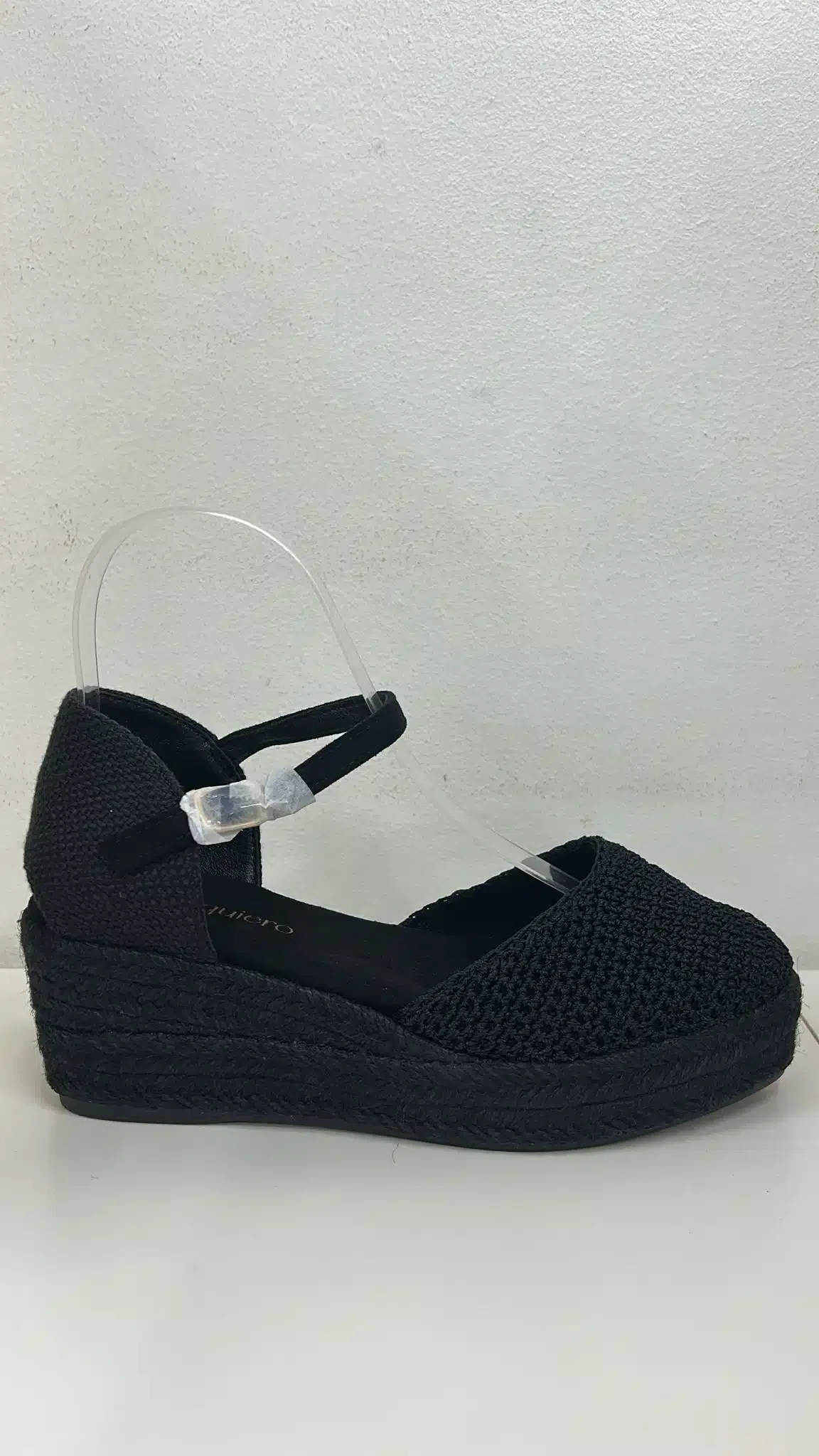 ESPARTO CROCHET NEGRO - Imagen 1