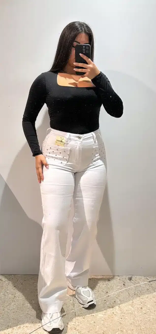 VAQUERO AISHA BLANCO - Imagen 1