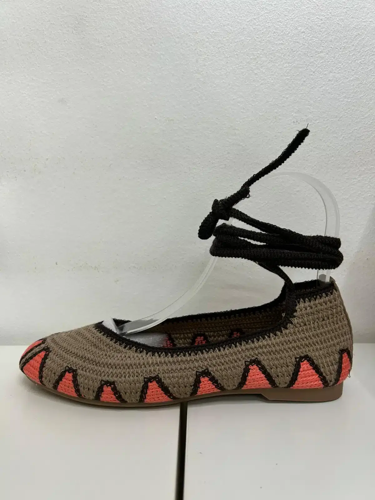 MERCEDITAS CROCHÉ KAKI - Imagen 1