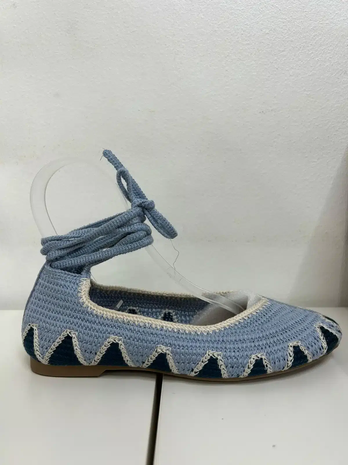 MERCEDITAS CROCHÉ AZUL - Imagen 1