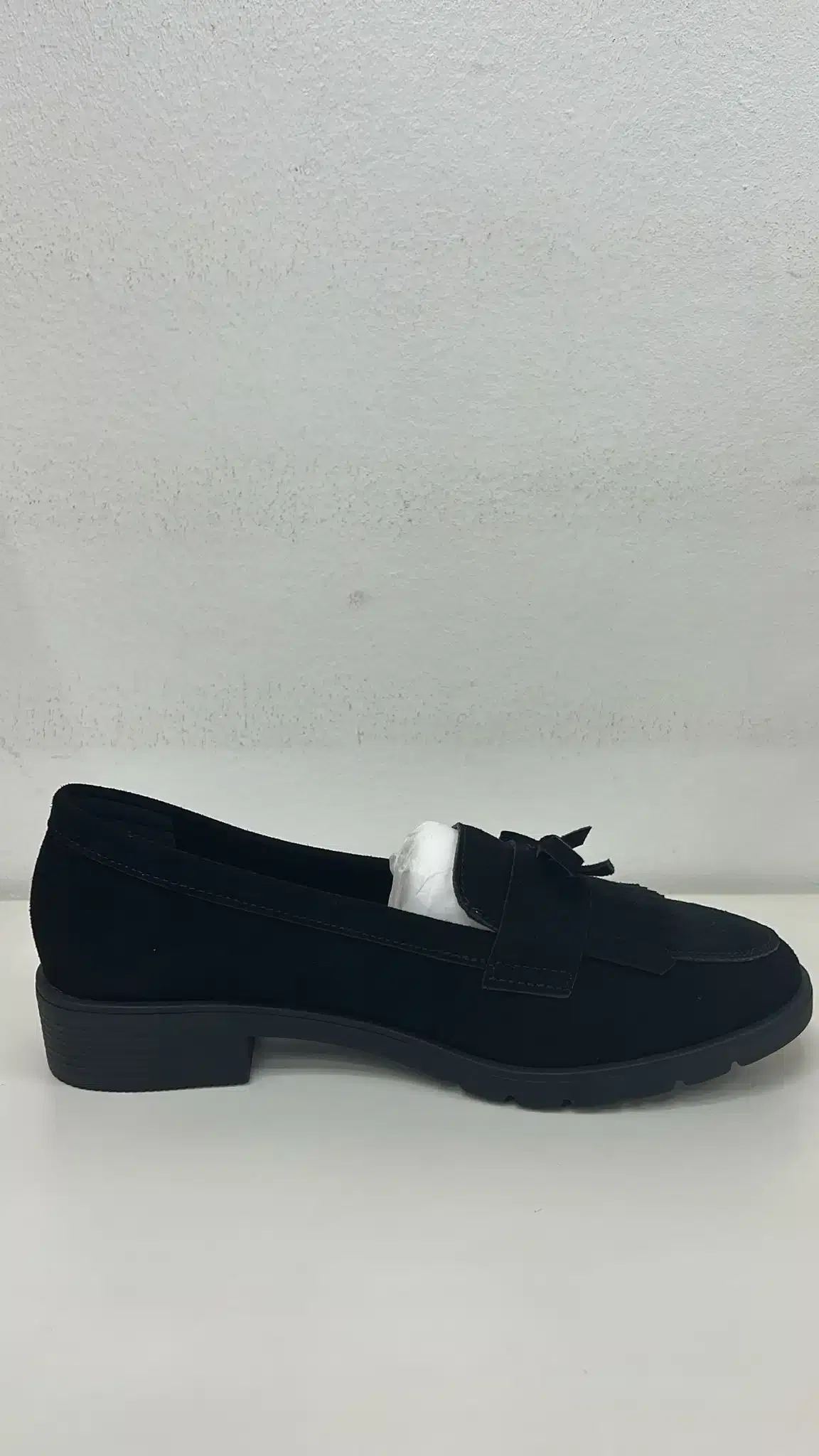MOCASINES FLECOS NEGRO - Imagen 1