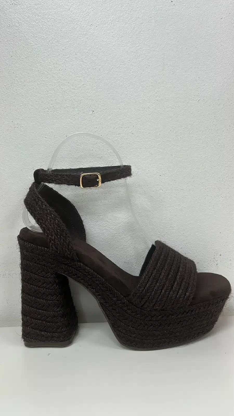 TACON ESPARTO MARRON - Imagen 1