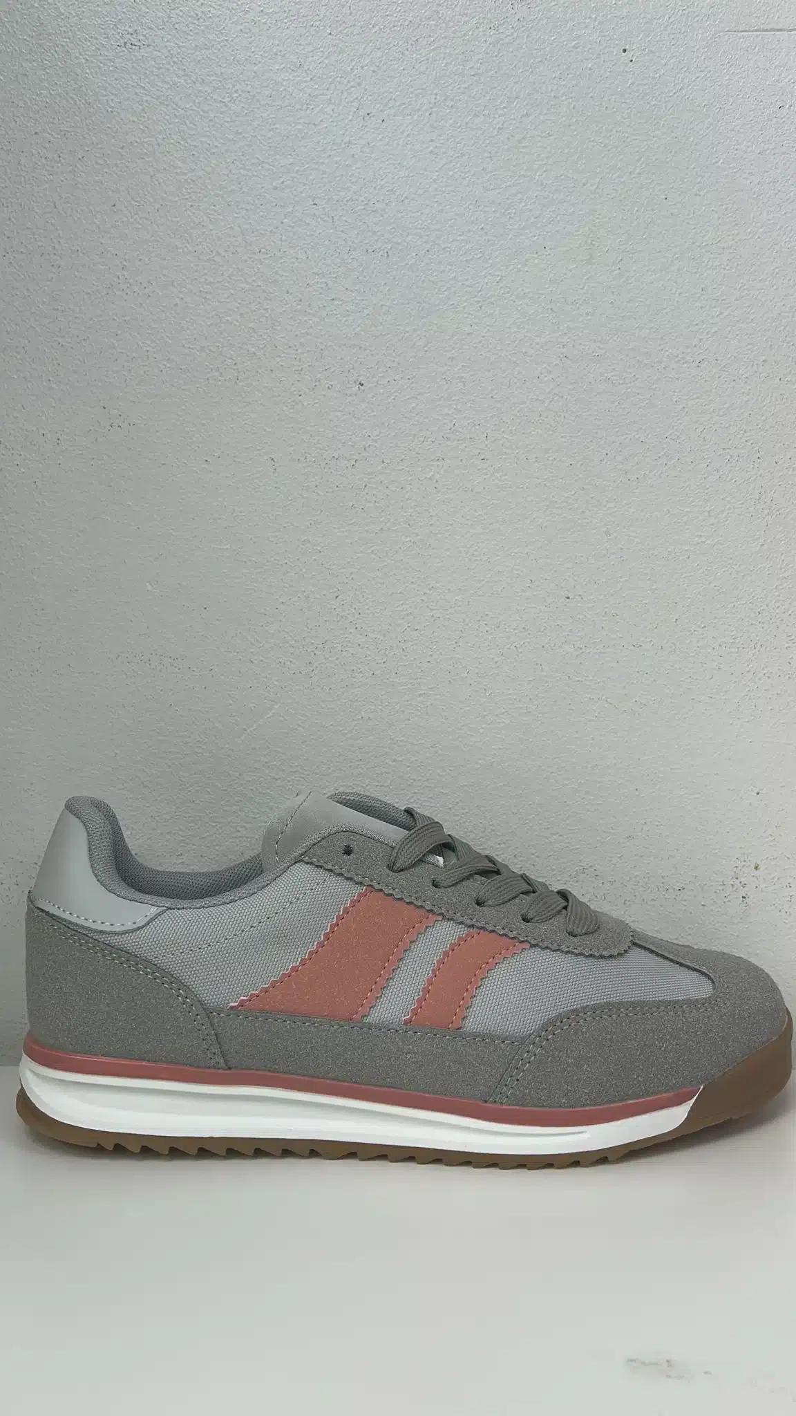DEPORTIVA SAMBA GRIS/ROSA - Imagen 1