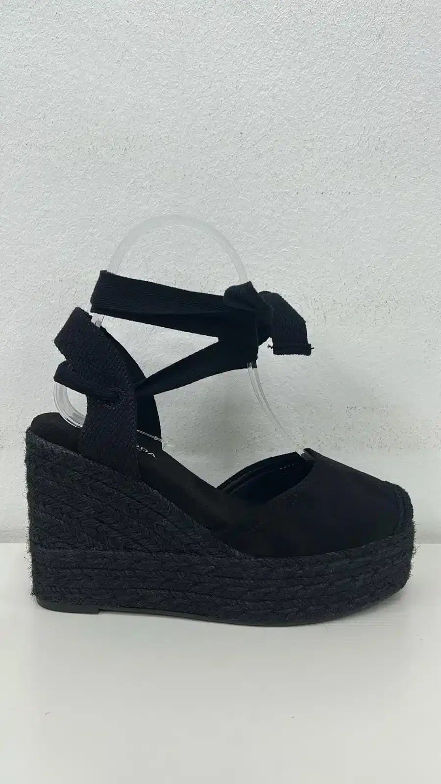 ESPARTO PUNTERA CUERDAS NEGRA - Imagen 1