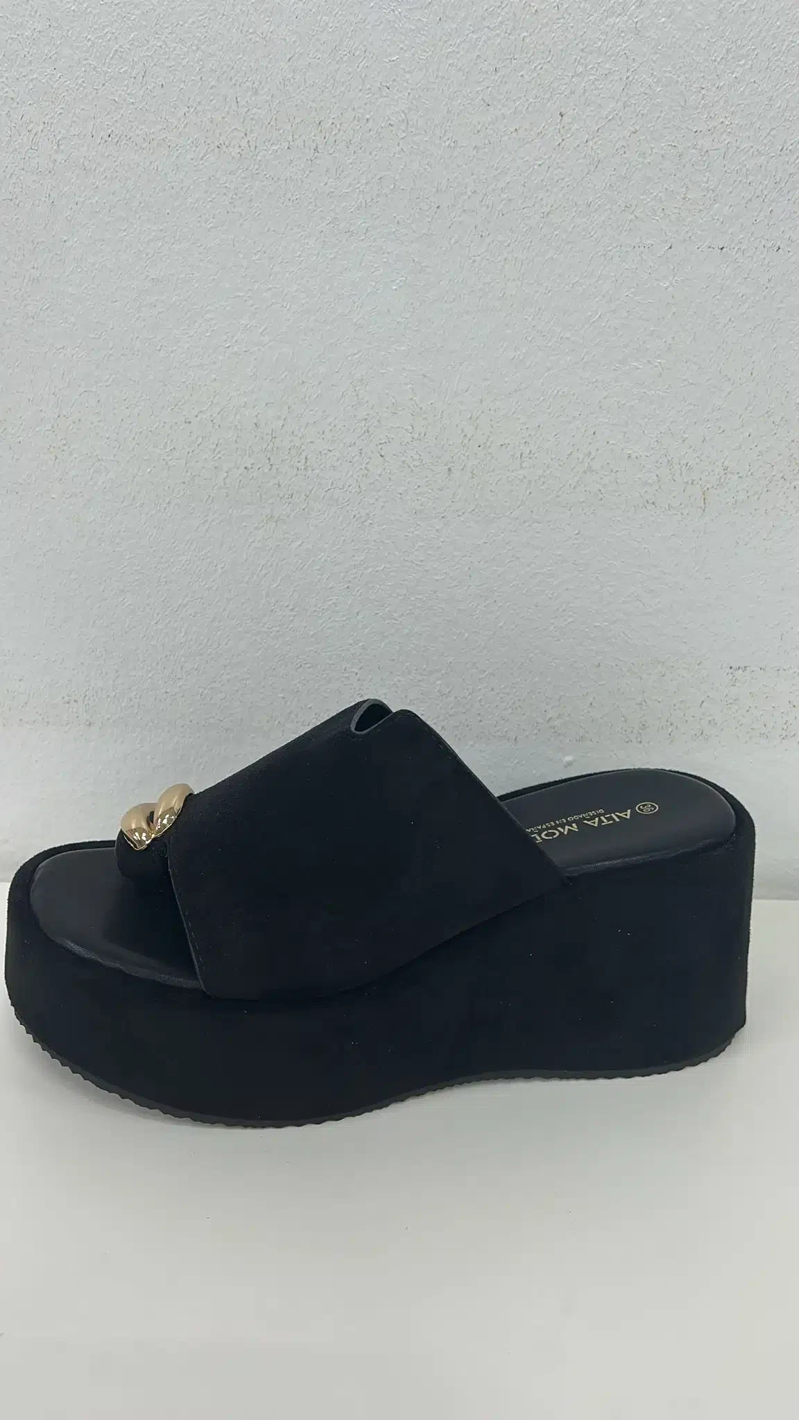 ZANCO NEGRO PLATAFORMA ANILLO - Imagen 1