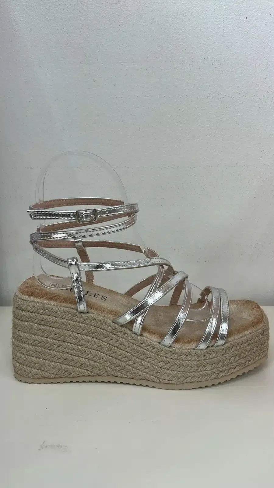 SANDALIA LOW PLATA - Imagen 1