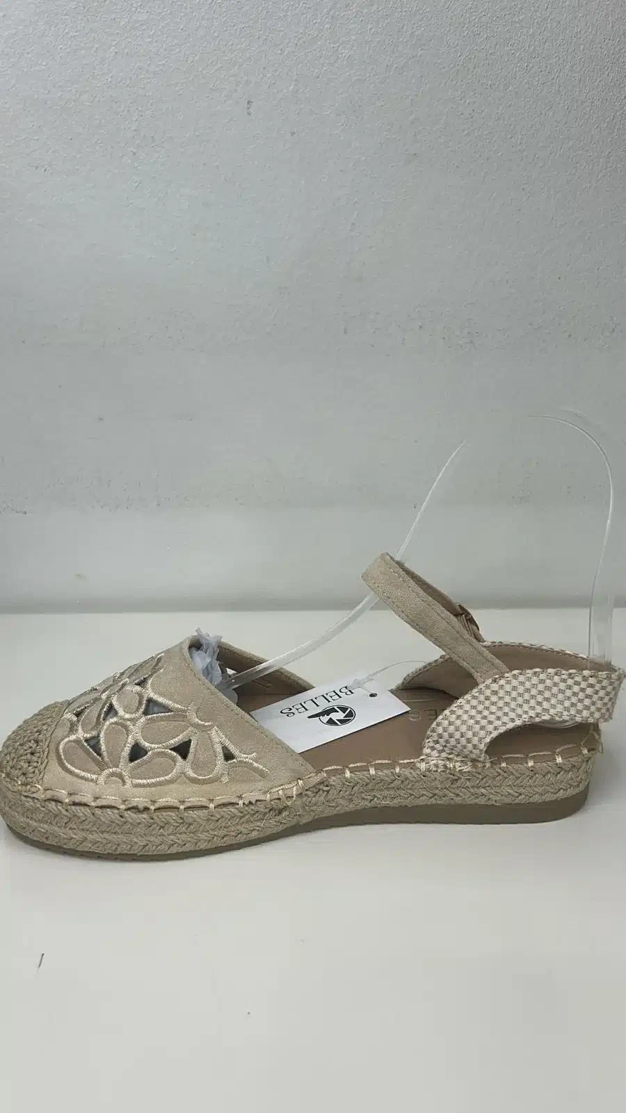 ESPARTO BAJA FLOR BEIGE - Imagen 1