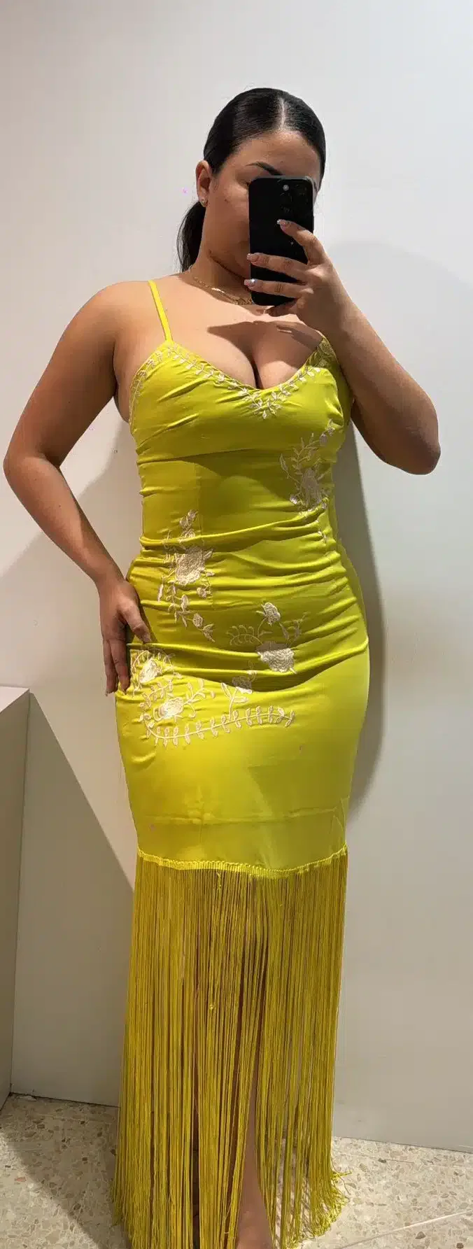 VESTIDO FLECO ESTAMPADO - Imagen 1