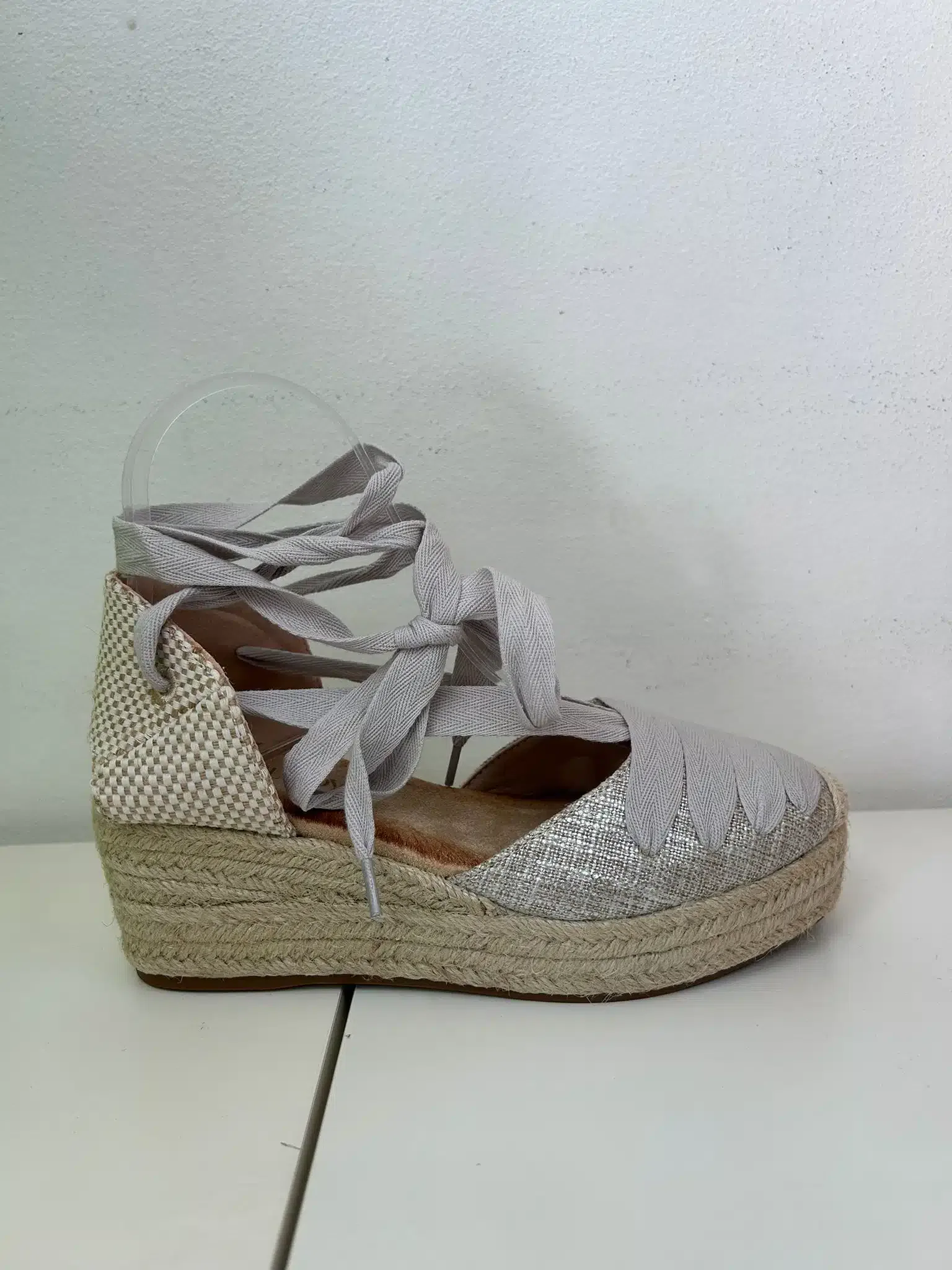 ESPARTO MEDIA CUERDA PLATA - Imagen 1