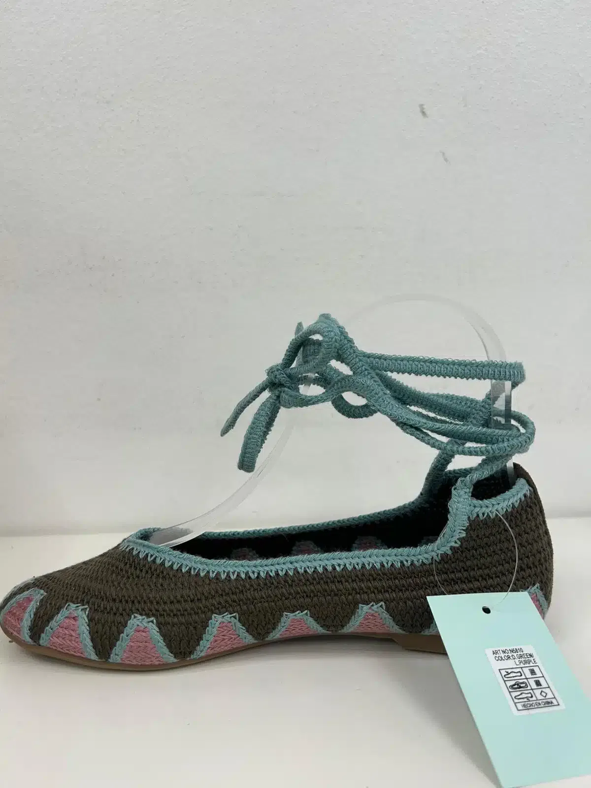 MERCEDITAS CROCHE KAKI - Imagen 1