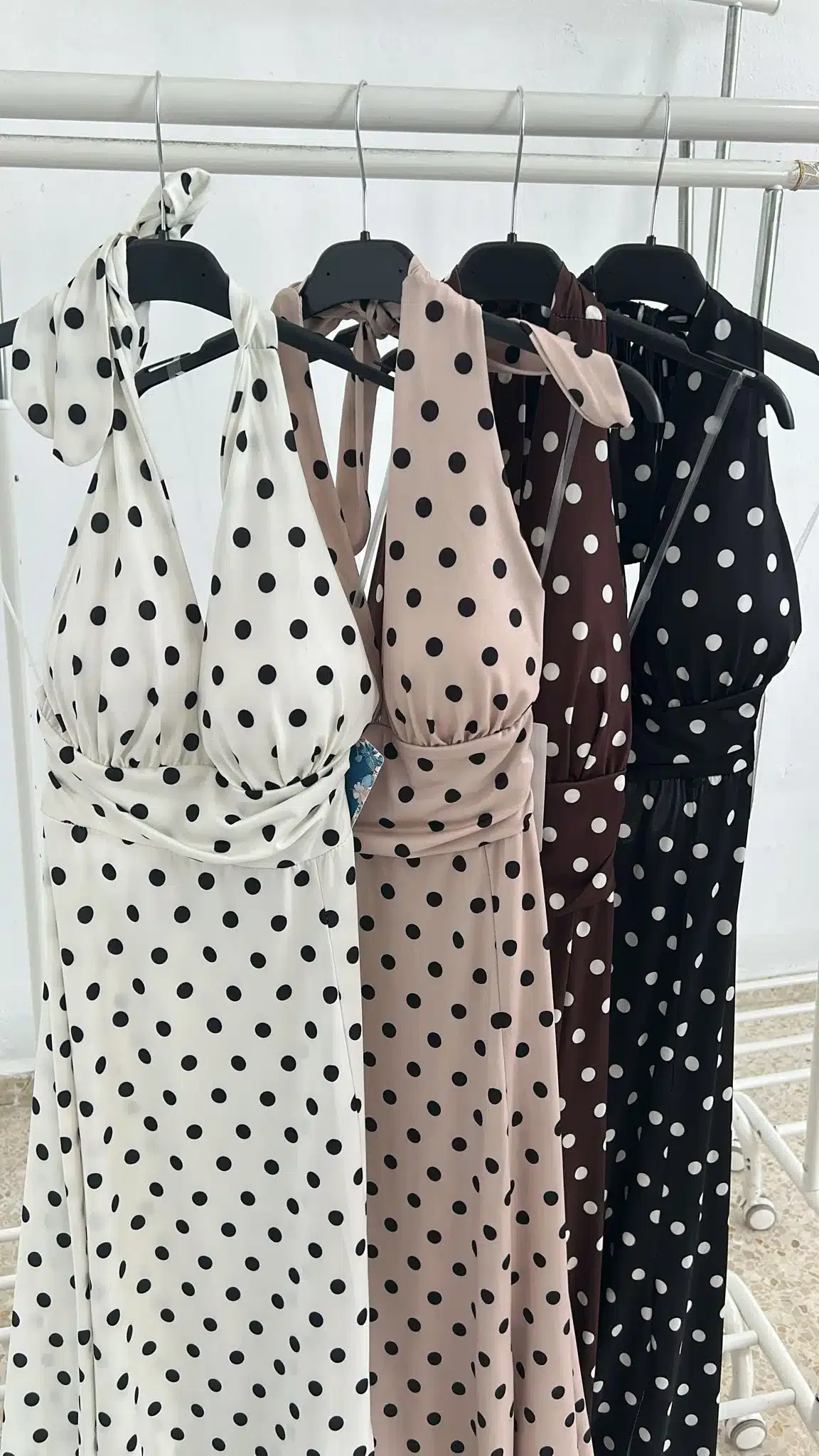 VESTIDO LARGO LUNAR - Imagen 2