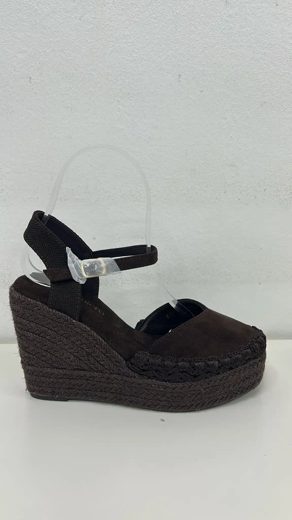 ESPARTO TRENZADO ALTA MARRON - Imagen 1