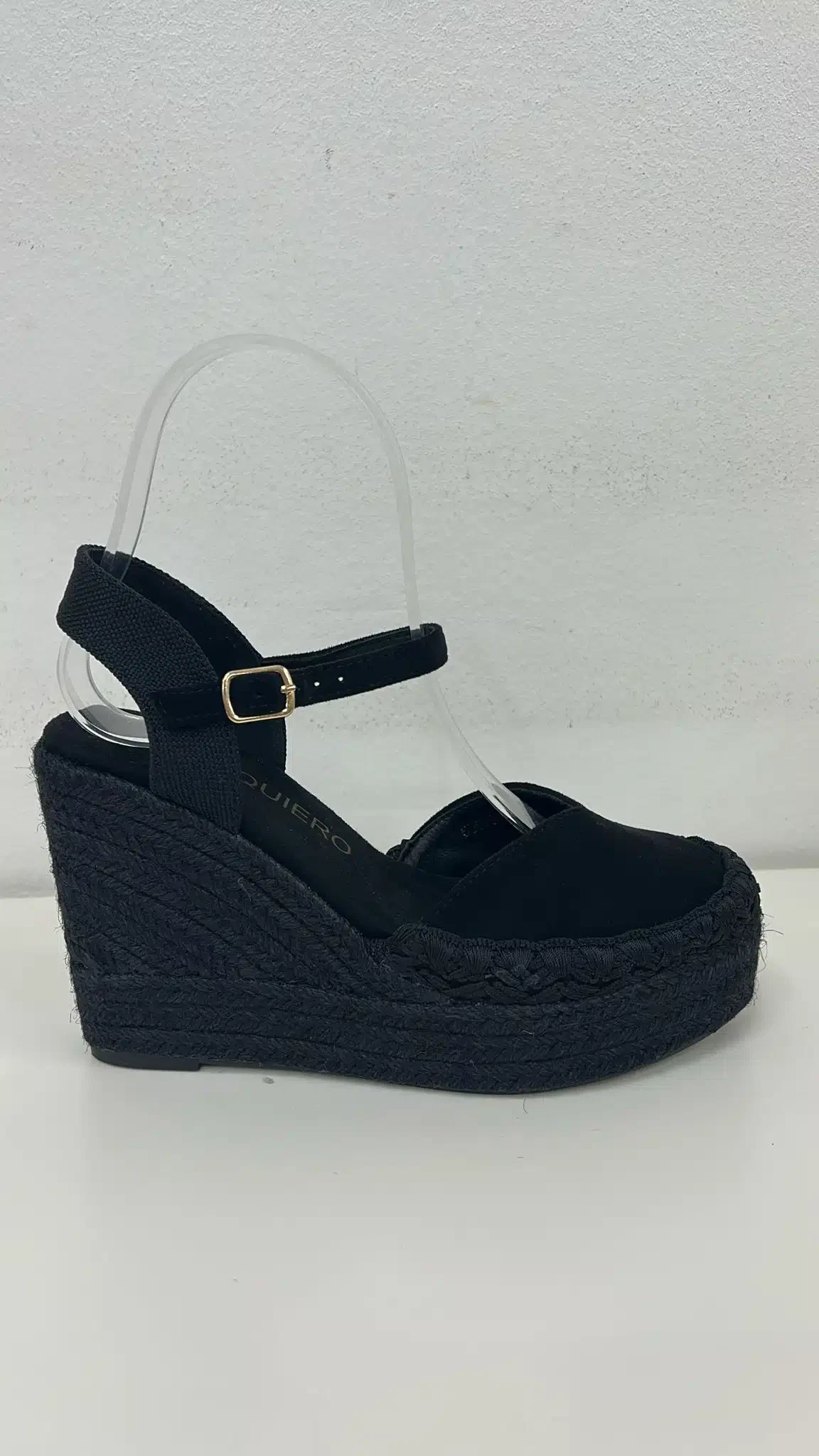 ESPARTO TRENZADO ALTA NEGRO - Imagen 1