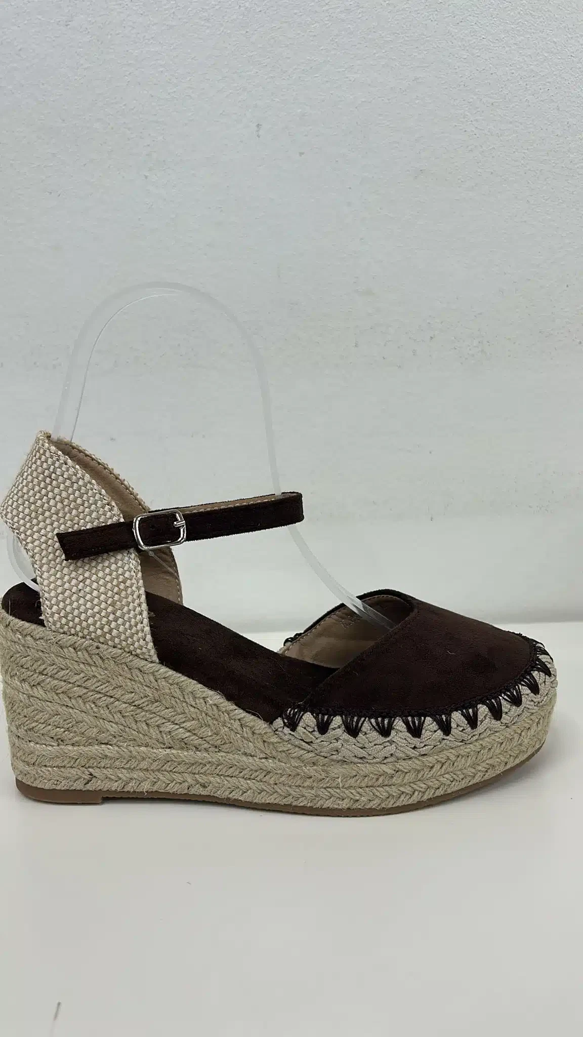 ESPARTO TRENZADO MEDIA MARRON - Imagen 1