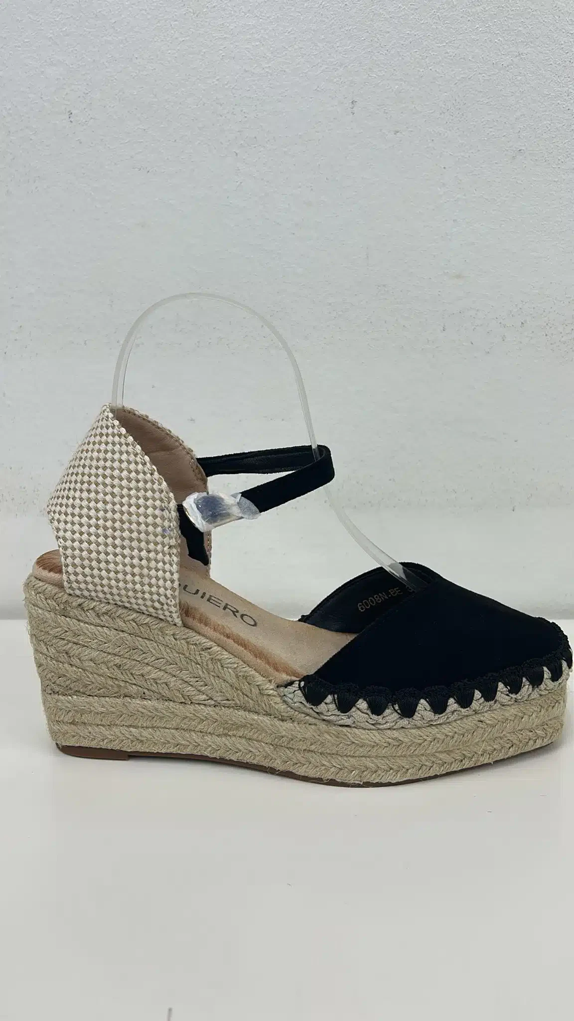 ESPARTO TRENZADO MEDIA NEGRA - Imagen 1