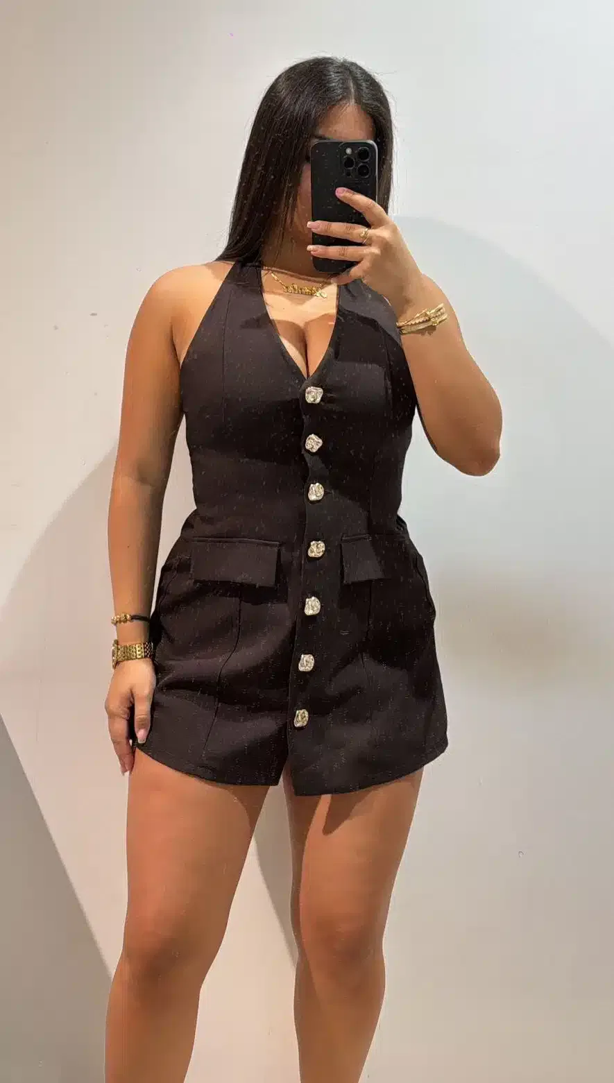 MONO HALTER BOTONES - Imagen 1