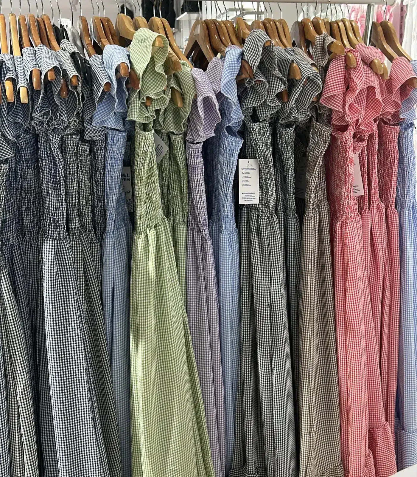 VESTIDO VICHY LOW COST - Imagen 2