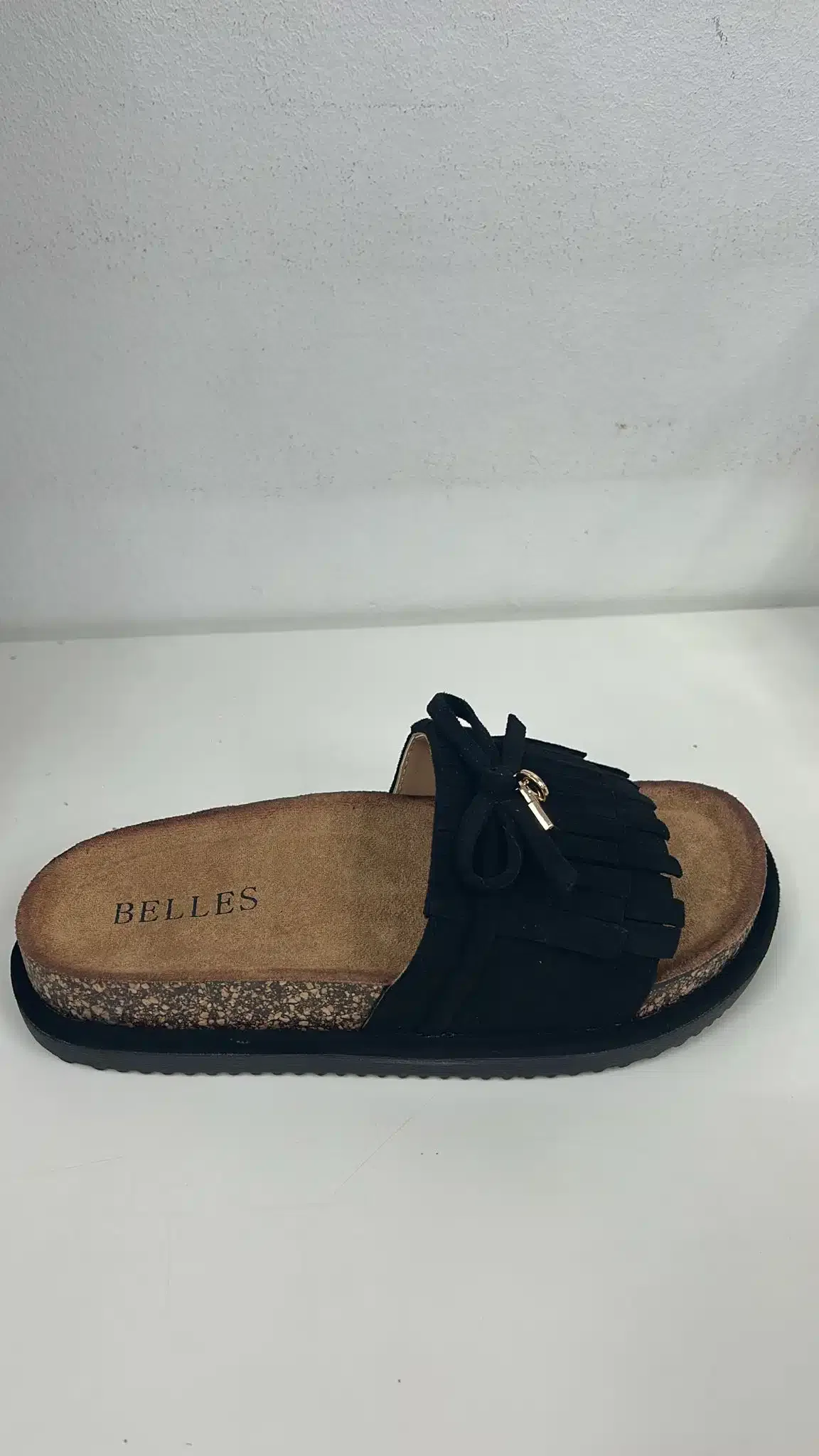 SANDALIA BIO FLECOS NEGRA - Imagen 1