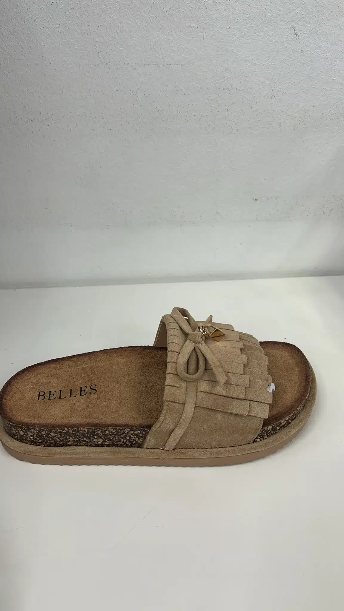 SANDALIA BIO FLECOS KAKI - Imagen 1