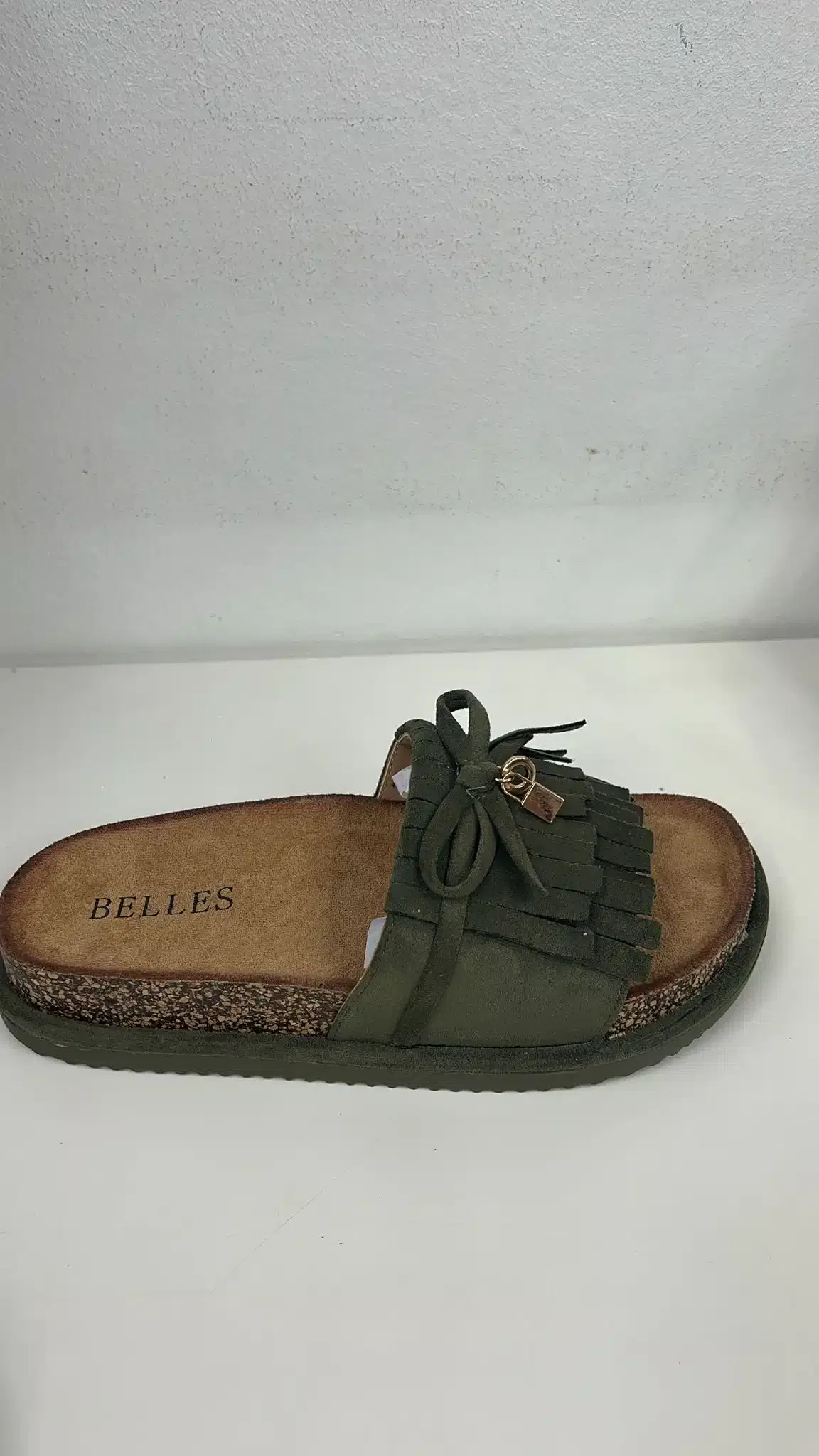 SANDALIA BIO FLECOS VERDE - Imagen 1