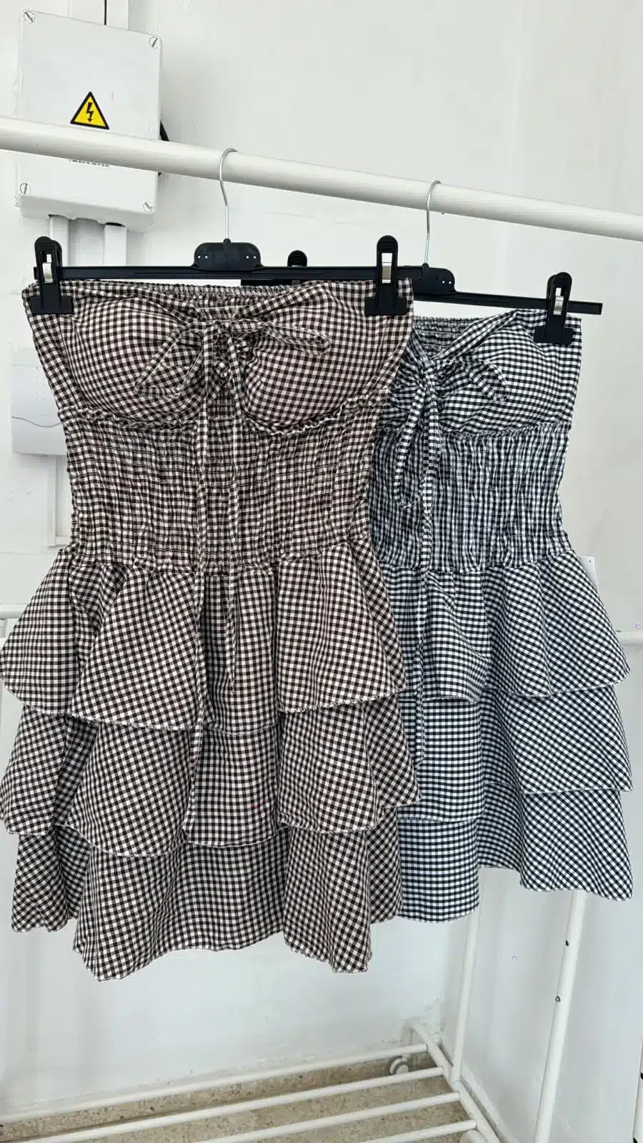 VESTIDO VOLANTE VICHY - Imagen 2