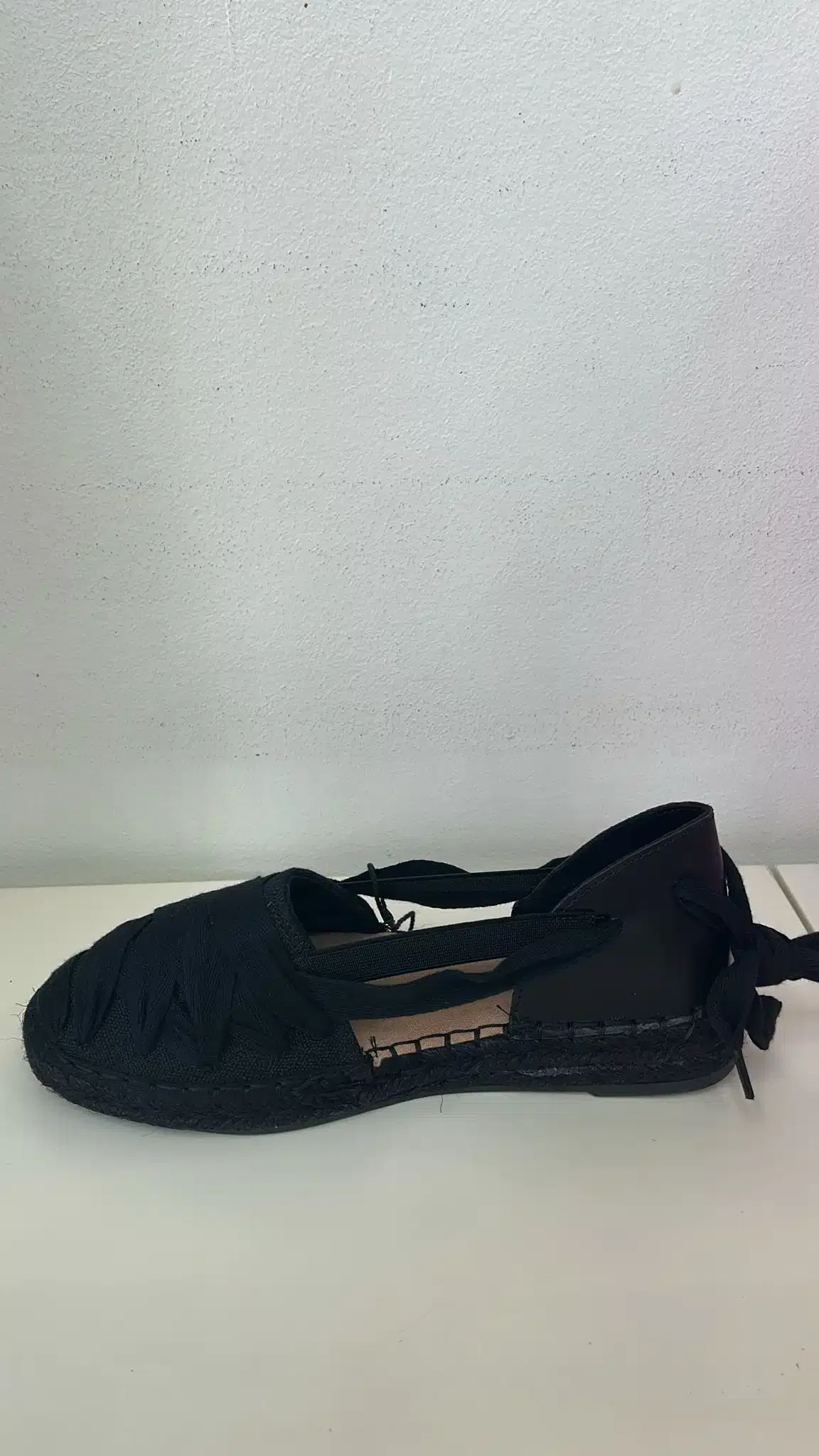 ESPARTEÑA CUERDA PLANAS NEGRA - Imagen 1