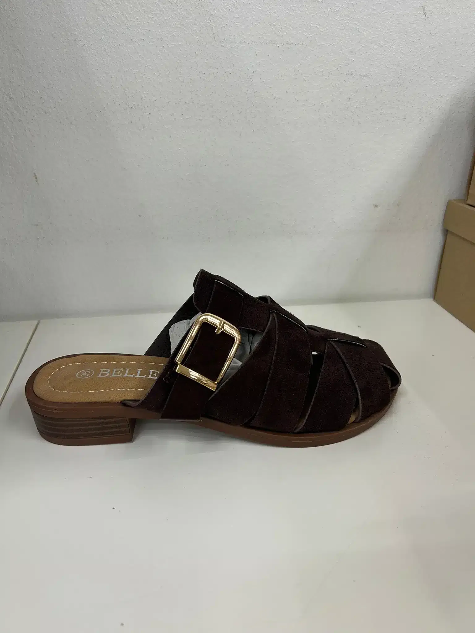 ZUECO MARRON - Imagen 1