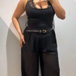 PANTALON GASA PUÑO