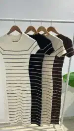 VESTIDO CANALE RAYAS - Imagen 2