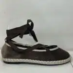 BAILARINAS TERCIOPELO MARRON