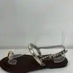 SANDALIA PLANA ANILLO CEBRA