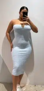 VESTIDO RELIEVE