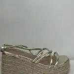 SANDALIA VIRAL CRUZADA DORADA