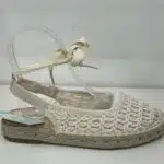 ESPARTO BEIGE CROCHE AMARRADA
