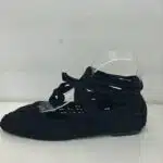 ALPARGATAS CROCHET NEGRA