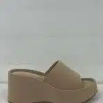 SANDALIA PLATAFORMA TAUPE