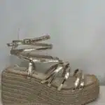 SANDALIA LOW DORADO