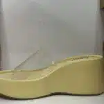 ZUECO TRANSPARENTE AMARILLO