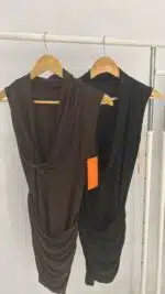 VESTIDO FRUNCIDO CASCADA - Imagen 2
