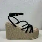 SANDALIA NEGRA NUDOS