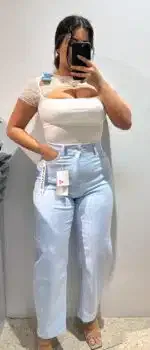 CAMISETA ENCAJE