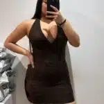 VESTIDO CORSÉ ENCAJE CORTO