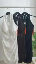 VESTIDO CORSÉ ENCAJE CORTO - Imagen 2