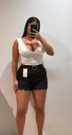 TOP ESCOTE PICO ENCAJE