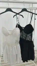 MONO ENCAJE VOLANTES - Imagen 2