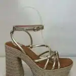 TACON ESPARTO NUDO DORADO