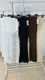 PANTALON ENCAJE CAMPANA - Imagen 2