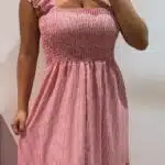 VESTIDO VICHY LOW COST